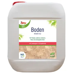 Poliboy Bodenpflege Bio - Konzentrat für alle Hartböden, 5 Liter - Reinigungsmittel für Fliesen, Laminat, Vinyl & mehr. Mit frischem Lemongrass- und Grapefruitduft, nachhaltig und biologisch abbaubar. Schützt und reinigt effektiv!