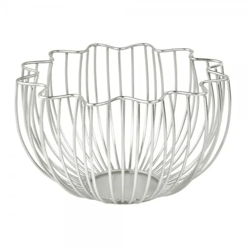 Lambert Schale Eisendraht Vernickelt D 28 cm