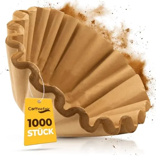 Coffeefair Korbfilter für Bonamat, Bartscher, Animo 85/245 mm, 1000 Stk braun