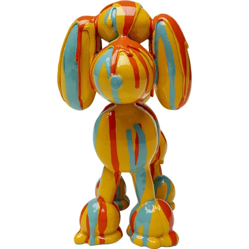 Deko Figur Deko Objekt Hunde Motiv Polyresin Figur Mehrfarbig Kare Design