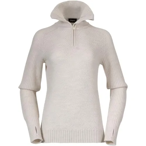 Bergans Damen Ulriken Pullover, Vanilla White, S