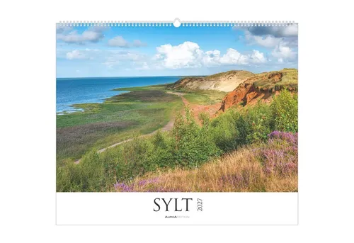 Neumann Verlage Sylt 2027 Wandkalender - Wandkalender mit atemberaubenden Nordsee- und Küstenmotiven, 60x50 cm, Spiralbindung, ideal für jeden Raum und zur Planung Ihrer Reisen.