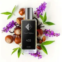 FP French Perfumes | Herrenparfüm Nr. 435 – StronggerWithU – 60 ml – 20 % Parfümöl | Aromatisch-Fougère Herrenduft – Elegant, Modern & ...