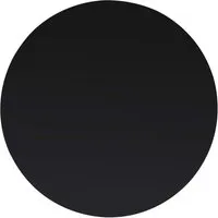 vidaXL Tischplatte aus gehärtetem Glas 800 mm in schwarz von vidaXL