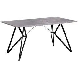 Produktbild Beliani Esstisch Buscot 160 x 90 cm in Betonoptik