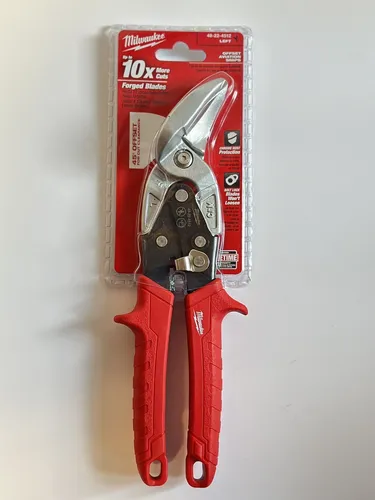 Milwaukee Blechschere gebogen links für durchlaufenden Schnitt 48-22-4512 left