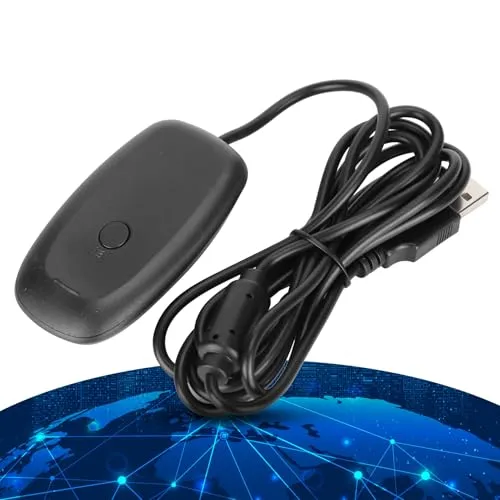 Longzhuo PC Receiver Wireless Gaming Controller Adapterkonsole, Xbox Wireless dapter für Microsoft Xbox 360