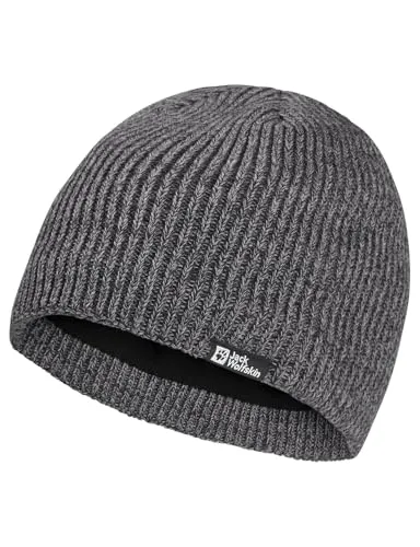 Jack Wolfskin Beanie Feldberg - Beanie für Herren und Damen, wärmend und winddicht, mit weichem Fleece-Innenfutter für optimalen Komfort bei kaltem Wetter.