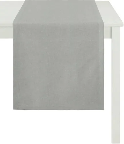 APELT Tischläufer ALASKA, LOFT STYLE, Rips Uni (1-tlg) von APELT