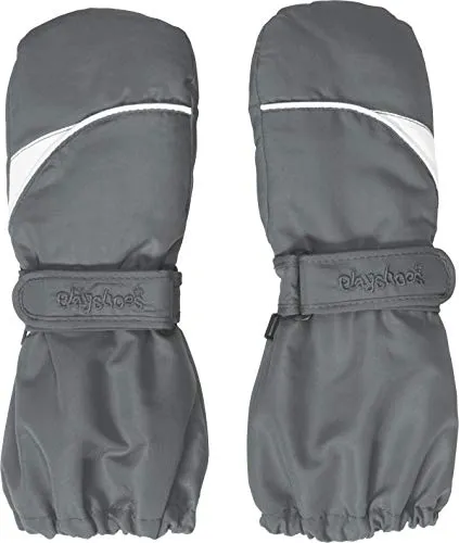 Playshoes Fäustling Unisex Kinder, Grau ,3 (ca. 4-6 Jahre)