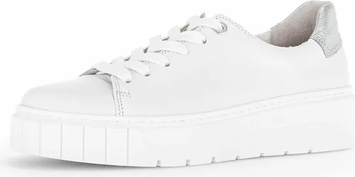Gabor Comfort Sneaker weiß 39-39,5 EU - Sneaker mit atmungsaktivem Meshgewebe, ideal für den ganzen Tag und perfekten Tragekomfort.