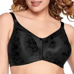 Naturana Damen Minimiser Moulded Soft Cup Bra, Schwarz - 75D - Funktionsunterwäsche mit nahtlosem Design für ein glattes Erscheinungsbild. Der Minimizer-BH sorgt für natürliche Proportionen und bietet unvergleichlichen Tragekomfort den ganzen Tag.