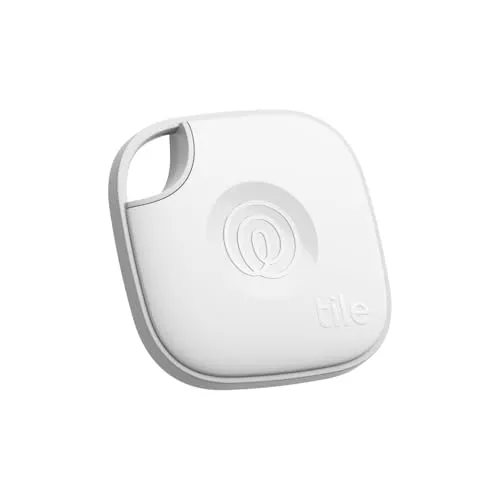 Tile by Life360 Mate (2024) – Bluetooth-Tracker für Schlüssel und Gegenstände - Schlüssel- & Gegenstandsfinder mit SOS-Funktion, ideal zum Schutz Ihrer Dinge und zur einfachen Ortung über die Life360 App. Kompatibel mit iOS und Android.