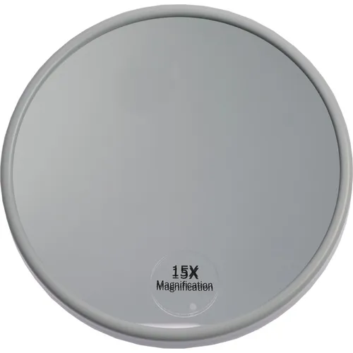 Davartis Make-up Spiegel mit Saugnapf Ø 13cm / 15-fach Vergrößerung