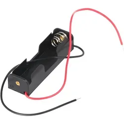 AccuCell Batteriehalter, Akkuhalter für 1x Mignon AA LR6 Batterie, Akku