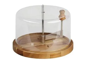 Kesper Käsehobel aus Akazie - Küchenhelfer aus FSC 100% zertifiziertem Holz, ideal für schnelles und sicheres Schneiden von Käse.