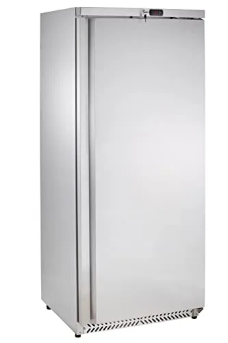 GastroHero Lagertiefkühlschrank ECO 380 - Edelstahl Gastronomiebedarf - Tiefkühler aus hochwertigem Edelstahl mit viel Lagerraum, leise und energiesparend, ideal für Gastronomiebetriebe. Digitaler Temperaturregler und automatische Abtauung für optimale Kühlung.