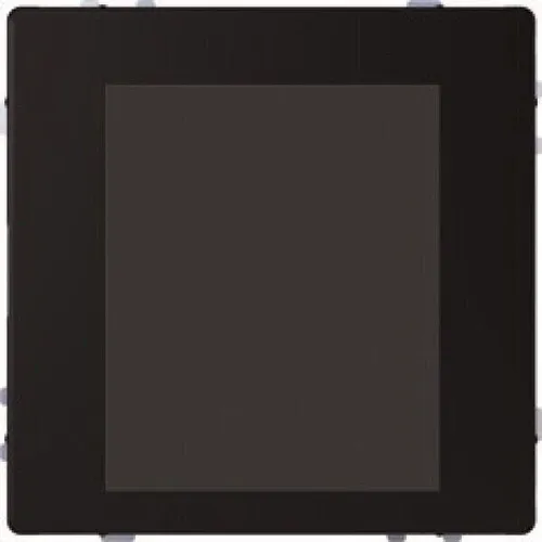 Merten KNX Multi-Touch Pro Schalter-System MEG6215-0310 Schwarz - Schalter für Smart Home Anwendungen, mit intuitivem Multi-Touch-Display und eleganter quadratischer Form für modernen Wohnkomfort.