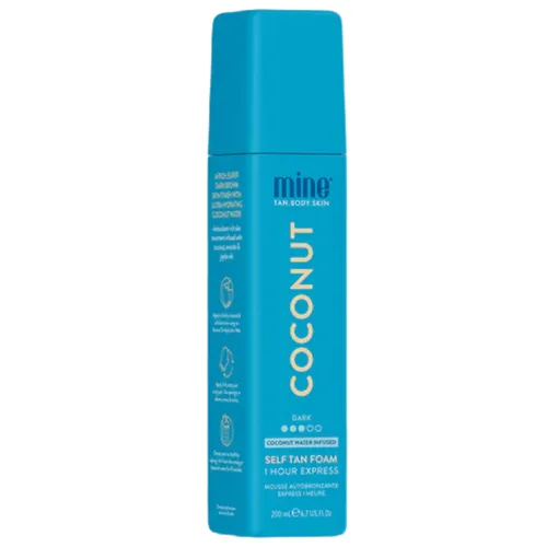 Produktbild MineTan Self Tan 1 Hour Express Self Tan Foam Coconut Water 200 ml