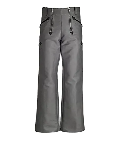 Zunfthose aus Doppel-Pilot grau mit Schlag, JOB Grösse 28 von Job