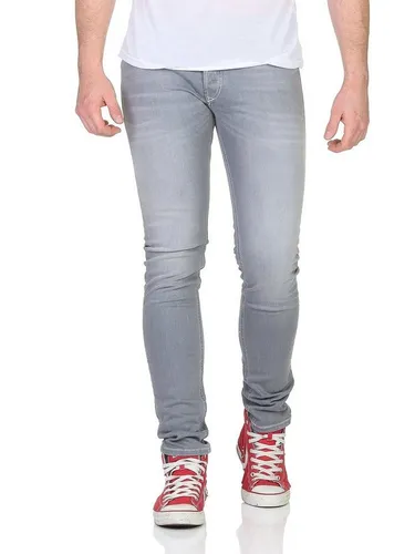 Diesel Jeans Herren Sleenker-X Skinny-Fit Hose Grau R84H5 W31 L32 - Stylische Herrenjeans im Slim Skinny Fit. Das Modell Sleenker-X betont die Figur optimal und bietet dank hochwertigem Material hohen Tragekomfort. Ideal für einen modernen Look!