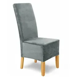 SCHEFFLER-HOME LIVE HOMESTYLE Stuhlhusse VelvetFit Puma in grau von sh SCHEFFLER-HOME LIVE HOMESTYLE