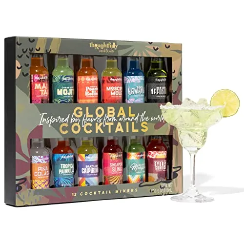 Thoughtfully Gifts Global Cocktail-Mix Set