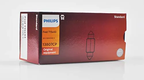 Soffittenlampe PHILIPS Lampen Autolampen 18W 13807CP