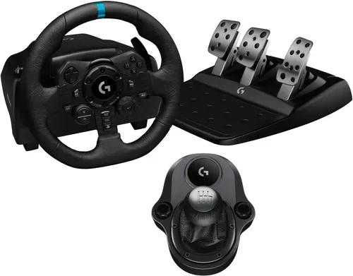 Logitech G G923 Racing Wheel + Pedals + Shifter