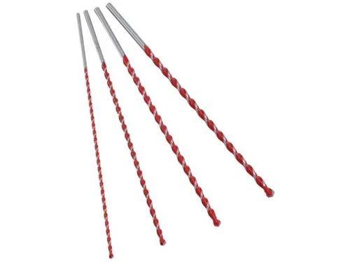Alpen Bohrersatz Profi Multicut Box 4tlg. 6,8,10,12x400mm - Spezialbohrer für präzise Bohrungen, ideal für Profis und anspruchsvolle DIY-Projekte.