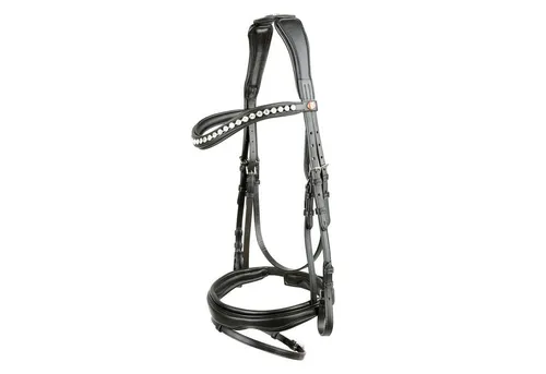 Kieffer Trensenzaum Ultrasoft Gaya schwarz, Größe VB