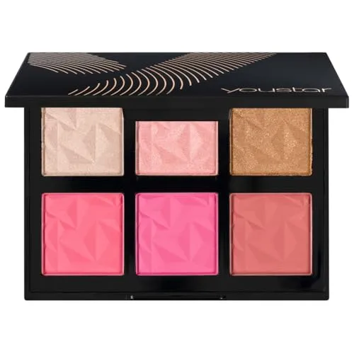 youstar Highlighter-Palette youstar GLAM & GLOW Highlighter & Blush Palette