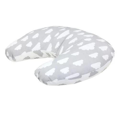 TupTam Stillkissen mit Baumwoll-Bezug - Ergonomisches Stillkissen für eine bequeme Stillposition, ideal für die Baby Erstausstattung. Waschbarer Baumwoll-Bezug und mehrere kinderfreundliche Designs.