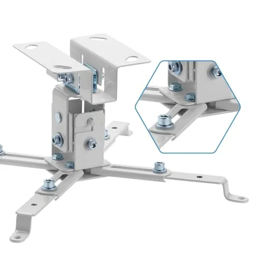 Iggual STP01 Projektor-Halterung Deckenleuchte Eisen, Weiß