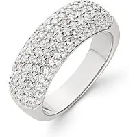 Valeria Damenring 89208646 aus 925er Silber in silber von Christ