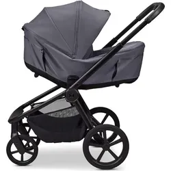 Moon Resea Fold Diamond Kombikinderwagen 2in1 – Graphite - Der Moon Resea Fold Diamond Kombikinderwagen bietet ab Geburt bis 4 Jahre höchsten Komfort. Weltpremiere: Einhand-Faltung inklusive Babywanne für kompakte Lagerung. Ideal für Stadt und Reisen – praktisch und stilvoll!
