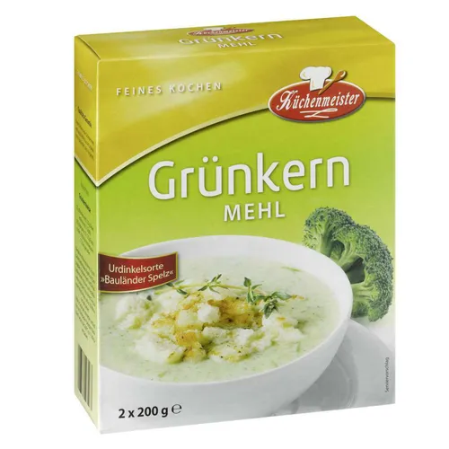 Küchenmeister Grünkernmehl 400g