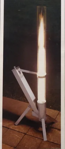 Feuerrohr Feuersäule Ambiente