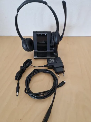 Produktbild Plantronics Savi W720-M Schwarz Kopfbügel Headset für PC, Tischtelefon und Handy