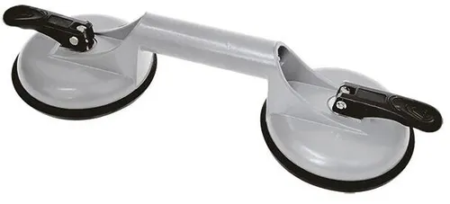 Pro Plus Saugheber aus Aluminium mit 2 Saugnäpfen