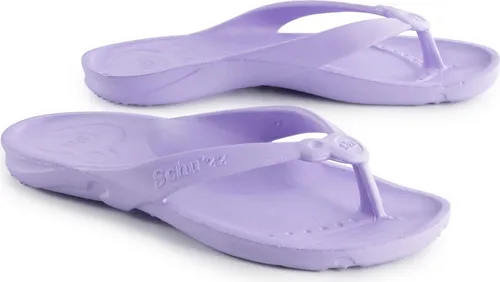 Schuzz Zehensandale TONG - Lila - Damen Größe 41 - Sandalen mit ergonomischem Design für höchsten Tragekomfort, ideal für Strand und Pool. Rutschfeste Sohle, chlorresistent und maschinenwaschbar bis 40 Grad.