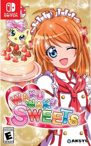 Waku Waku Sweets für Nintendo Switch - Actionspiel - Nintendo Switch-Spiel mit buntem Gameplay und kreativen Süßigkeiten-Herausforderungen für die ganze Familie.
