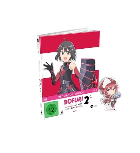 Bofuri: I Don't Want to Get Hurt, So I'll Max Out My Defense - Staffel 2 - Vol.2 - Mediabook - [DVD] - DVD & Blu-ray, limitiertes Mediabook mit exklusivem Artwork und spannenden Abenteuern für Fans ab 12 Jahren.