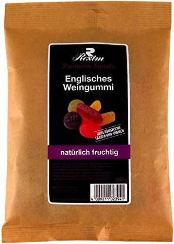 Rexim Premium Sweets Englisches Weingummi 200g