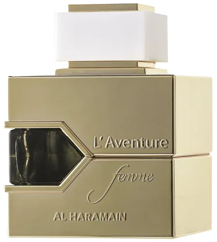 Al Haramain L`Aventure Femme Eau de Parfum 100 ml - Damendüfte mit einzigartigem Sex-Appeal, der exquisite Duft begeistert mit fruchtigen Kopfnoten und einer warmen Basis aus Moschus und Vanille.