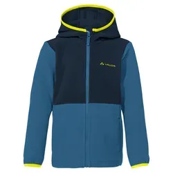 VAUDE Pulex II Fleecejacke für Kinder, ultramarine, Größe 110/116 - Funktionsjacke für Kinder, kuschelig warm und atmungsaktiv; ideal für aktive Abenteuer; lässt sich in VAUDE Kinderjacken integrieren und bietet zusätzlichen Komfort mit Kapuze.