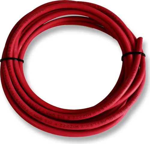 Solarkabel | H1Z2Z2-K | 6mm² | verzinnt | Rot | 5 Meter