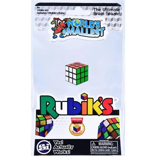 Invento World's Smallest Rubik's Zauberwürfel Miniatur-Version