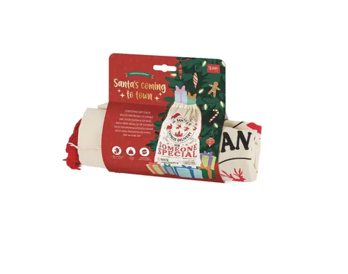 Legami Dekoobjekt Sack für Geschenke vom Weihnachtsmann