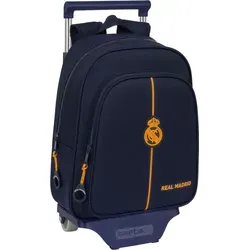 Mochila Escolar Safta 27 x 33 x 10 cm - Sportlicher Schulrucksack mit abnehmbarem Trolley und ergonomischen Schultergurten für optimalen Tragekomfort. Ideal für Schüler ab 3 Jahren.